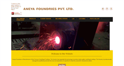 Desktop Screenshot of aneyafoundries.com